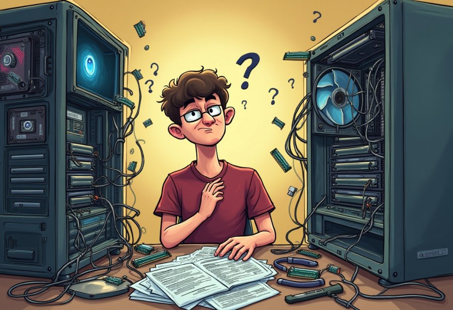 Mastering the art of chaos in DIY computer upgrades